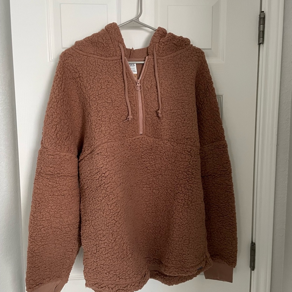 NWT brown pullover. Victoria Secret PINK